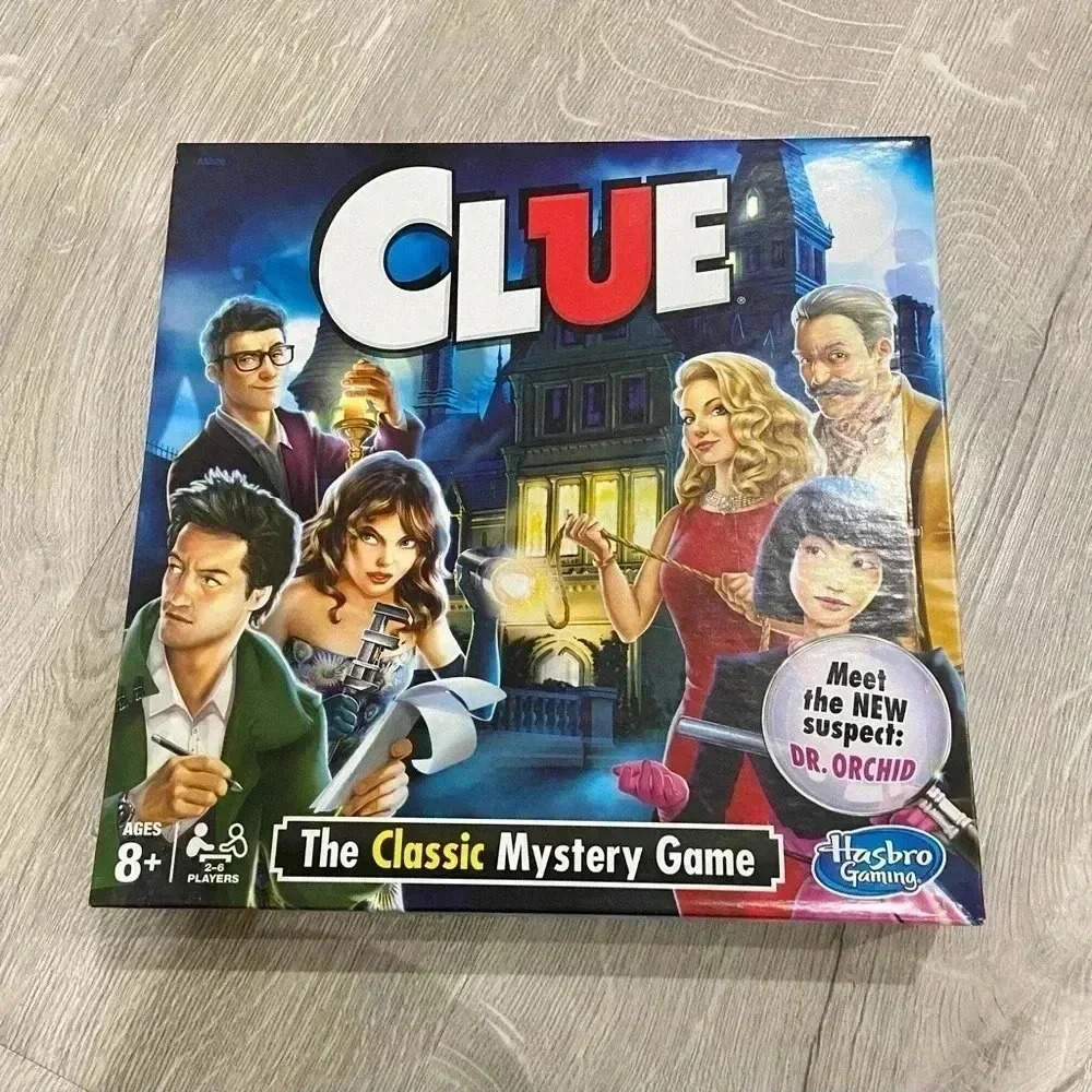 Clue board game by hasbro